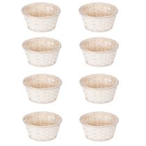 gjenstander Kurvdekorasjon for allsidig interiørdesign, 20 cm, 8 deler