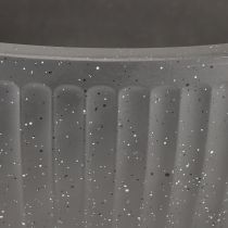 gjenstander Blomsterpotte i plast antrasitt Ø40cm H18,5cm