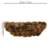 gjenstander Planteskål ekte kongler kjegleskål naturlig Ø28cm H9cm