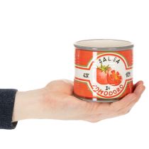 gjenstander Dekorative keramiske blomsterpotter med tomatdesign for stilig interiør, 14 cm, sett med 3