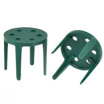 gjenstander Pinholder blomsteroppsatsholder for blomsterskum grønn 3cm 50 stk