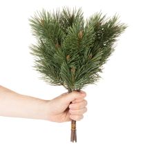 gjenstander Kunstig furugrenpynt til arrangementer 39 cm 6 stk