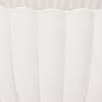 gjenstander Dekorativ bolle, ribbet, stor størrelse 25 cm
