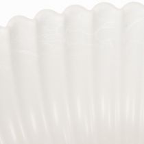 gjenstander Dekorativ bolle, ribbet, stor størrelse 25 cm
