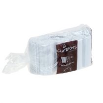 gjenstander Plisserte mansjetter hvit 12,5cm 100 stk