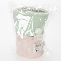 gjenstander Påskedekorasjon hare oppbevaringskurv for gaver og stue 18 cm 2 stk