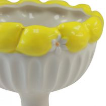 gjenstander Kopp keramikkskål sitron dekorativ skål Ø14,5cm H14cm