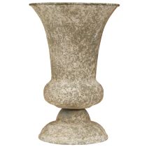 gjenstander Koppvase metall antikk dekorativ vase rustikk Ø16,5 H24cm