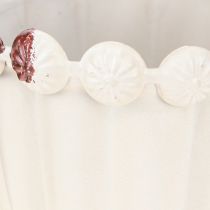 gjenstander Liten dekorativ metallvase i vintage-stil