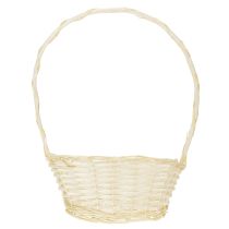 gjenstander Gavekurv 27 cm x 18 cm H43 cm lys