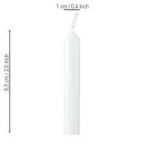 gjenstander Dukkelys 10mm Wiedemann-lys hvite 65/10 50 stk