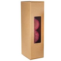 gjenstander Tørkede blomster gigantisk løvetanndekorasjon elegant hjemmetilbehør 12 cm 4 stk