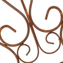 gjenstander Spaljer med romantisk design for roser og klatreplanter i blomsterbed, 64 cm