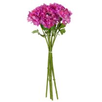gjenstander Kunstig ranunkelblomst, en detaljert kopi for stue- og kontordekorasjon, 55 cm, 6 stk.