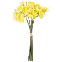 gjenstander Kunstig ranunkelbukett til vårdekorasjon, 32 cm, 5 stk.