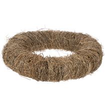 gjenstander Vinrankekrans, ubehandlet, rund, naturlig krans for håndverk, 45 cm