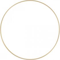 gjenstander Metallring dekorring Scandi ring deco loop gylden Ø40cm 4stk