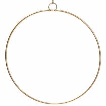 Dekorativ ring for å henge gull Ø50cm 3stk