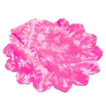 gjenstander Blomstermansjett rondella rund mansjett 38 cm rosa til buketter