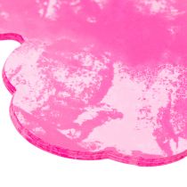 gjenstander Blomstermansjett rondella rund mansjett 38 cm rosa til buketter