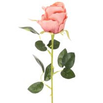 gjenstander Kunstige roseblomster i en bukett, lang stilk 62 cm, 12 stk.