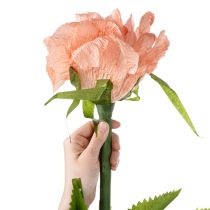 gjenstander Kunstig rose, gigantisk blomst for elegant og sjarmerende innendørsdekorasjon, 92 cm