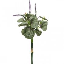 gjenstander Kunstsilkeblomster, salvie i haug, salvie silkeblomst fiolett L28cm 4stk