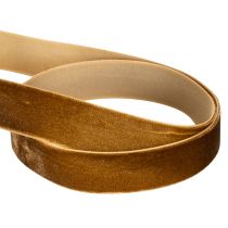 gjenstander Dekorativt fløyelsbånd på rull, fin gaveinnpakning, 20 mm x 10 m