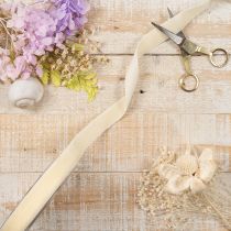 gjenstander Gavebånd, elegant fløyelsbånd til gaver og blomster, 20 mm, 10 m