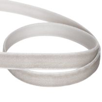 gjenstander Fløyelsbånd, dekorativt bånd på rull for kreativ dekorasjon, 10 mm bredt, 20 m langt