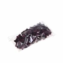 gjenstander Scatter dekorasjon stjerner flokket fløyelsstjerner lilla bær 4/5cm 40 stk