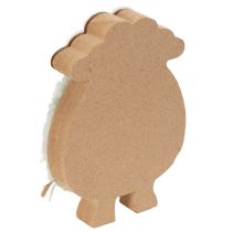 gjenstander Tresaudekorasjon, søt dekorativ figur til vår og påske, borddekorasjon, 11 cm, 6 deler