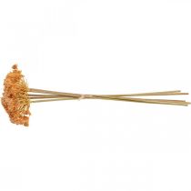 gjenstander Ryllik kunstige kunstige blomster oransje 50cm 5stk i haug