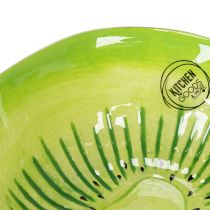 gjenstander Keramisk serveringsskål, Kiwi-design. Ideell for stilige spisebord og buffeer. 15 cm