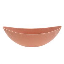 gjenstander Skål Plast Lys oransje 39cm x 13cm H13cm