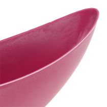 gjenstander Skål Plast Rosa 39cm x 13cm H13cm