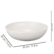 gjenstander Stor rund bolle, allsidig dekorativ bolle, 30 cm