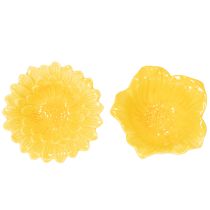 gjenstander Dekorativ blomsterskål i keramikk til hjemmedekorasjon og gaveideer, 13 cm, 2 stk.