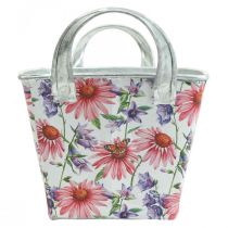 gjenstander Jardiniere vårblomsterkasse metalldekor 20×12,5×10cm