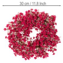 gjenstander Kunstig blomsterkrans, babypustdekorasjon, 30 cm