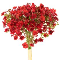 gjenstander Kunstig babyånde, rød, bukett som blomsterdekorasjon, 30 cm, 10 stk.