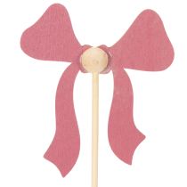 gjenstander Dekorative sløyfeblomsterpinner 32 cm 12 stk