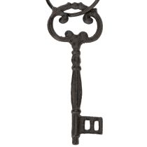 gjenstander Dekorativ nøkkelring, antikk nøkkeldesign, som et nostalgisk hjemmetilbehør, 27 cm
