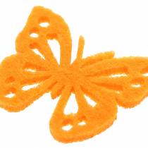 Felt Butterfly Table Decoration Assortert 3,5 × 4,5cm 54 stykker Ulike farger