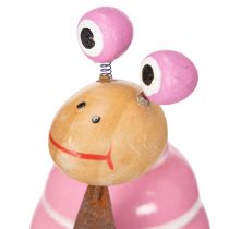 gjenstander Sneglefigur med morsomt design, sjarmerende vårdekorasjon, 9 cm, 4 deler