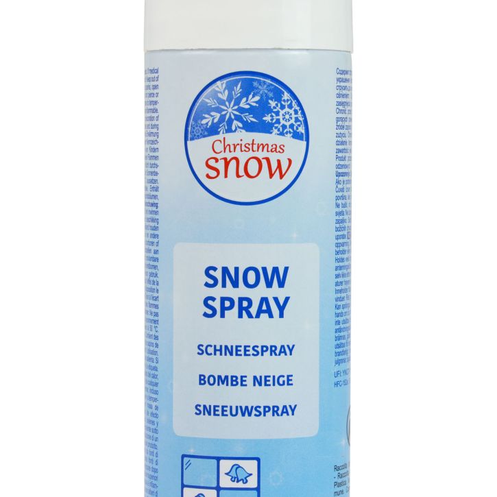 gjenstander Snøspray spray snø vinterdekor kunstsnø 150ml