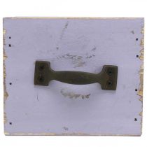 gjenstander Skuff Shabby Chic Deco Tre Lilla Spring Deco 12,5×12,5×10cm