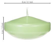 gjenstander Flytelys, dekorativt for festlige anledninger og stemningsfulle øyeblikk, 8 cm, 8 stk.