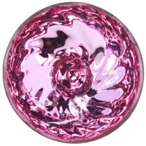gjenstander Flytende skål telysholder glass sølv lilla Ø7cm 3stk