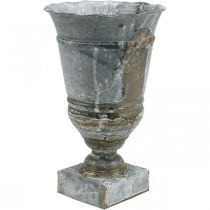Shabby Chic kopp metall borddekorasjon kopp vase Ø18,5 H30cm